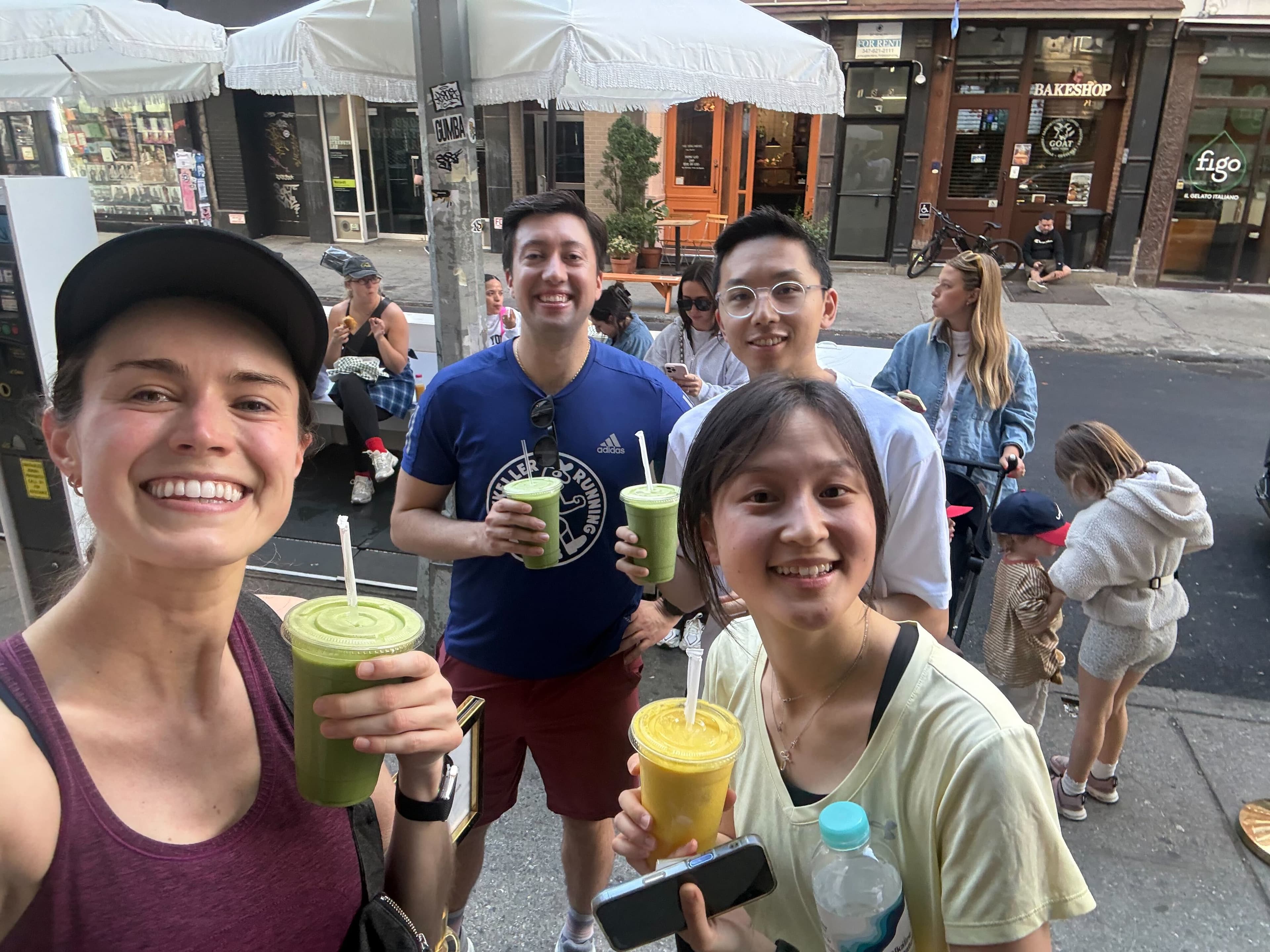 Inaugural Percepta run club